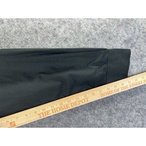 VTG High Noon Pearl Snap Western Shirt Men's XL Cow Skull Embroidered Black - Picture 9 of 10